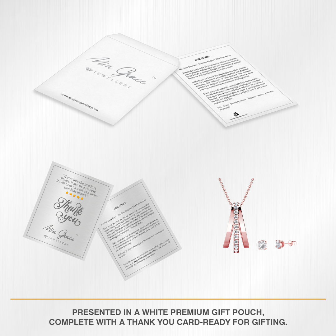 Arielle Pendant & Earring Set