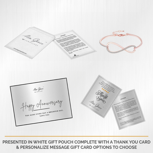 MGJ™  Infinity Bangle and Earring Set