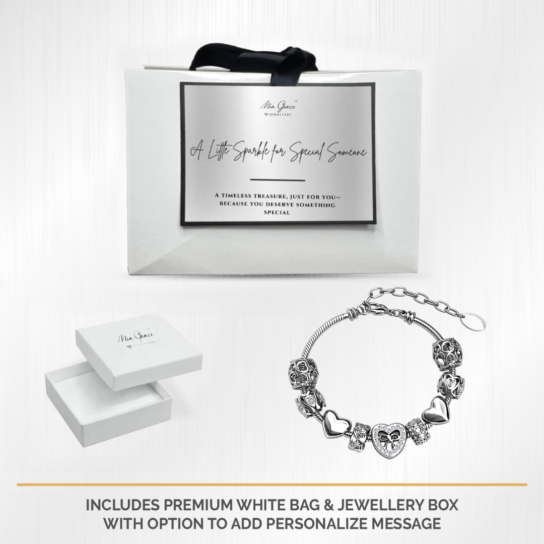 MGJ™ Women's Heart Charm Bracelet