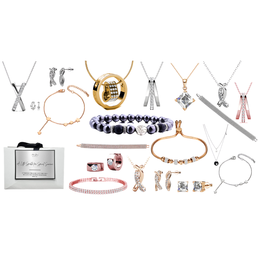 12 Piece gift set Encrusted with Crystals from Swarovski