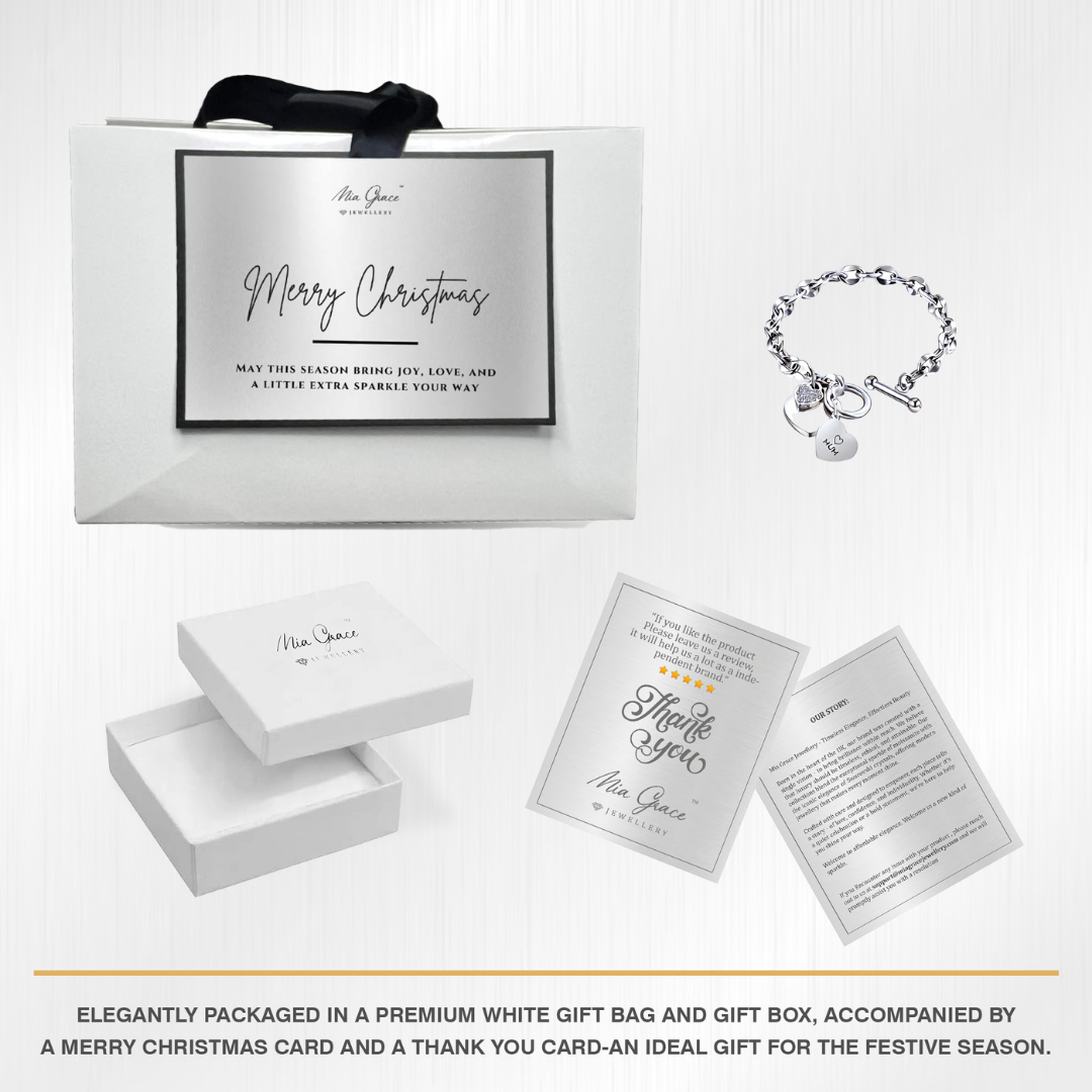 Heart Toggle Mum Bracelet