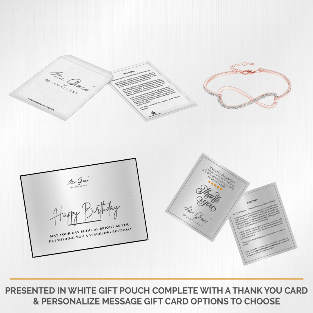 MGJ™  Infinity Bangle and Earring Set