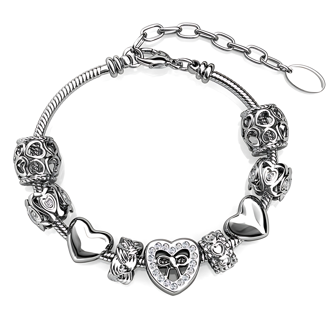 MGJ™ Women's Heart Charm Bracelet