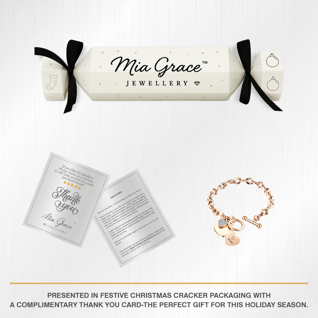 Heart Toggle Mum Bracelet