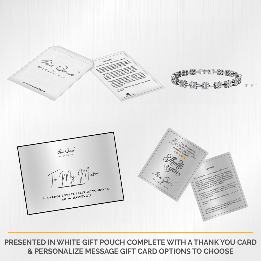 MGJ™ Solitaire Tennis Bracelet & Earrings