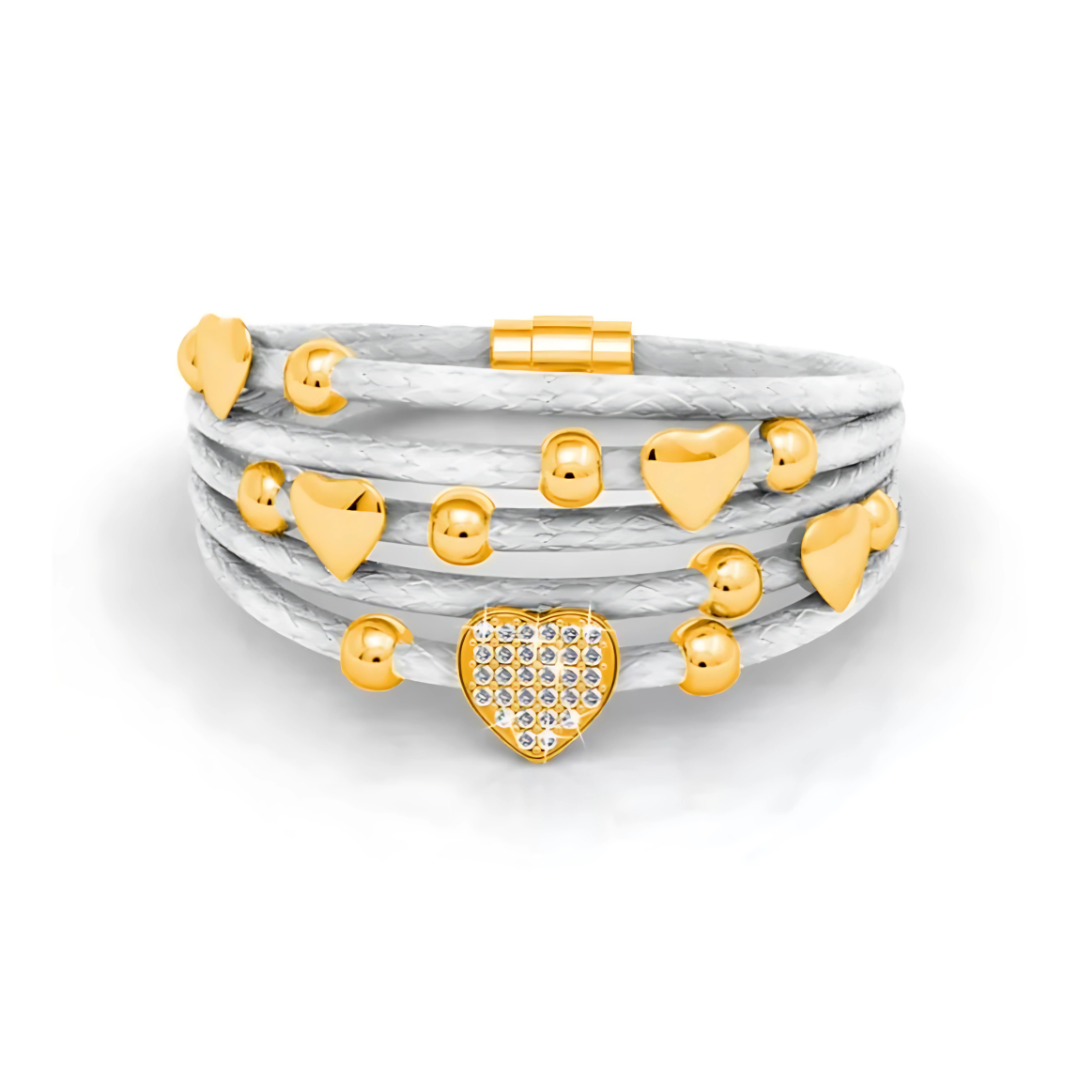 Merry Christmas Leather Bracelet Gift Set