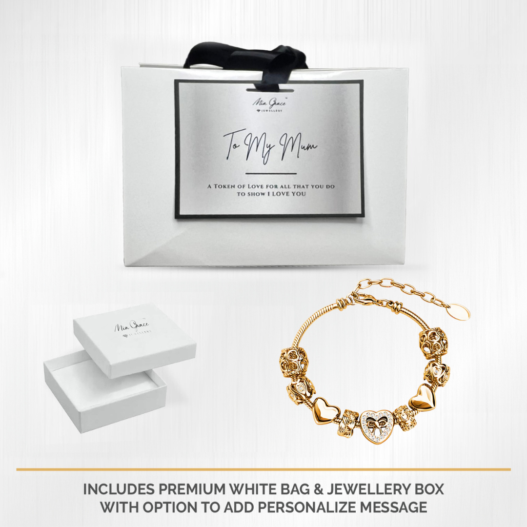 MGJ™ Women's Heart Charm Bracelet