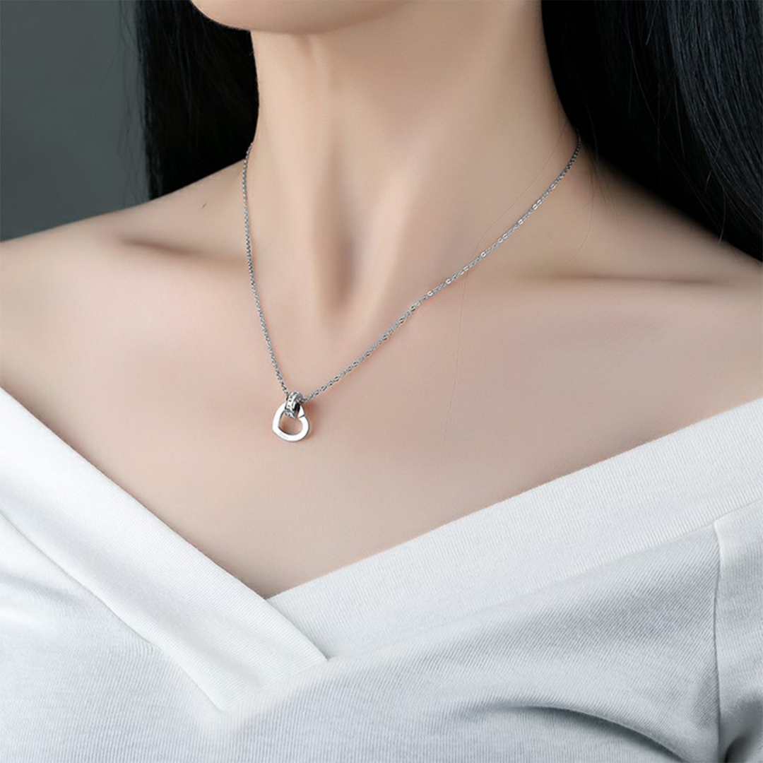MGJ™ Heart Charm Pendant & Earrings