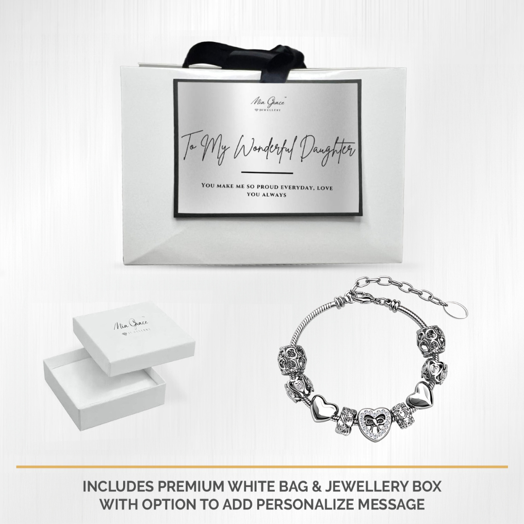 MGJ™ Women's Heart Charm Bracelet