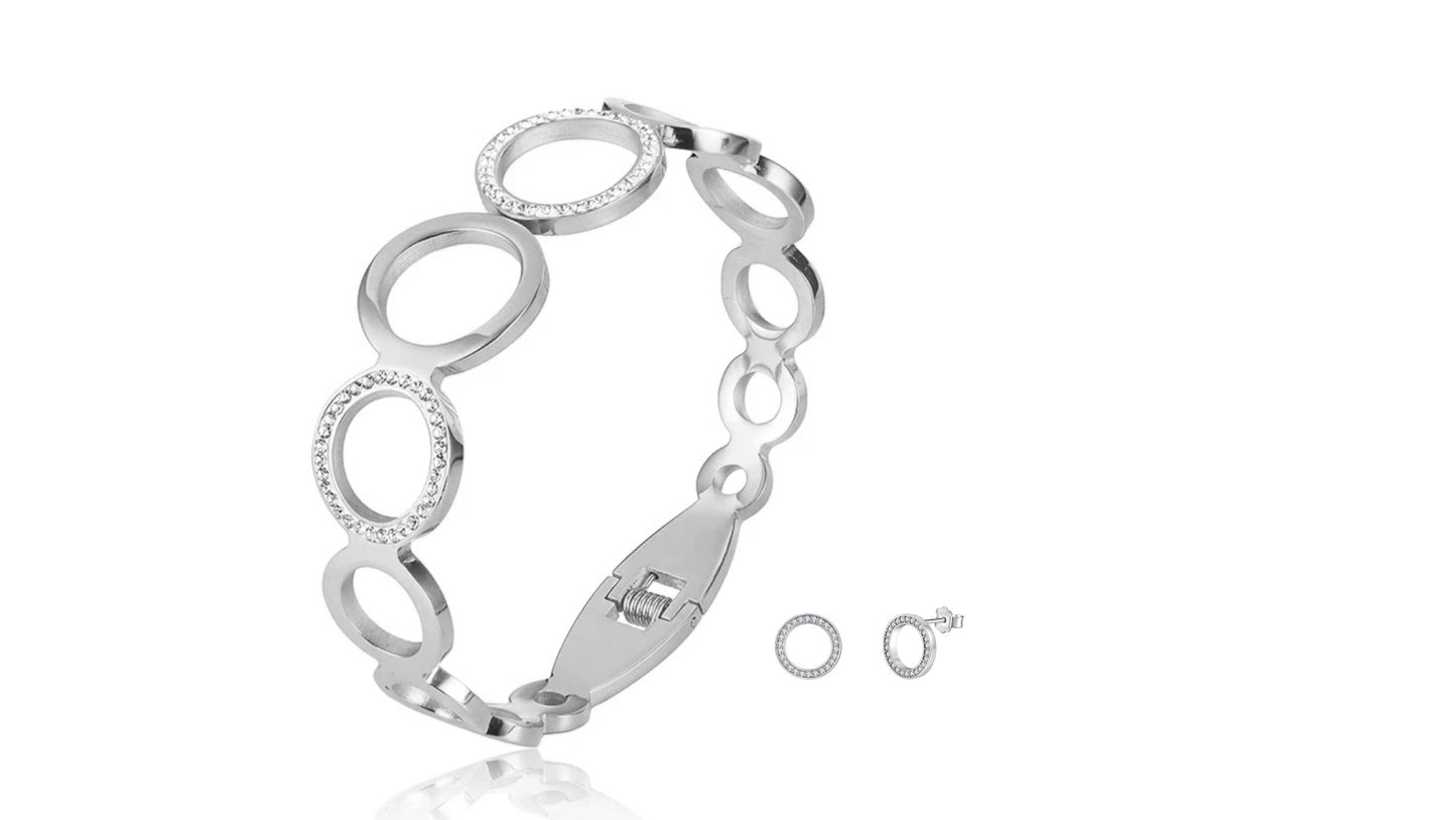 Christmas Cracker Bangle Gift Set.