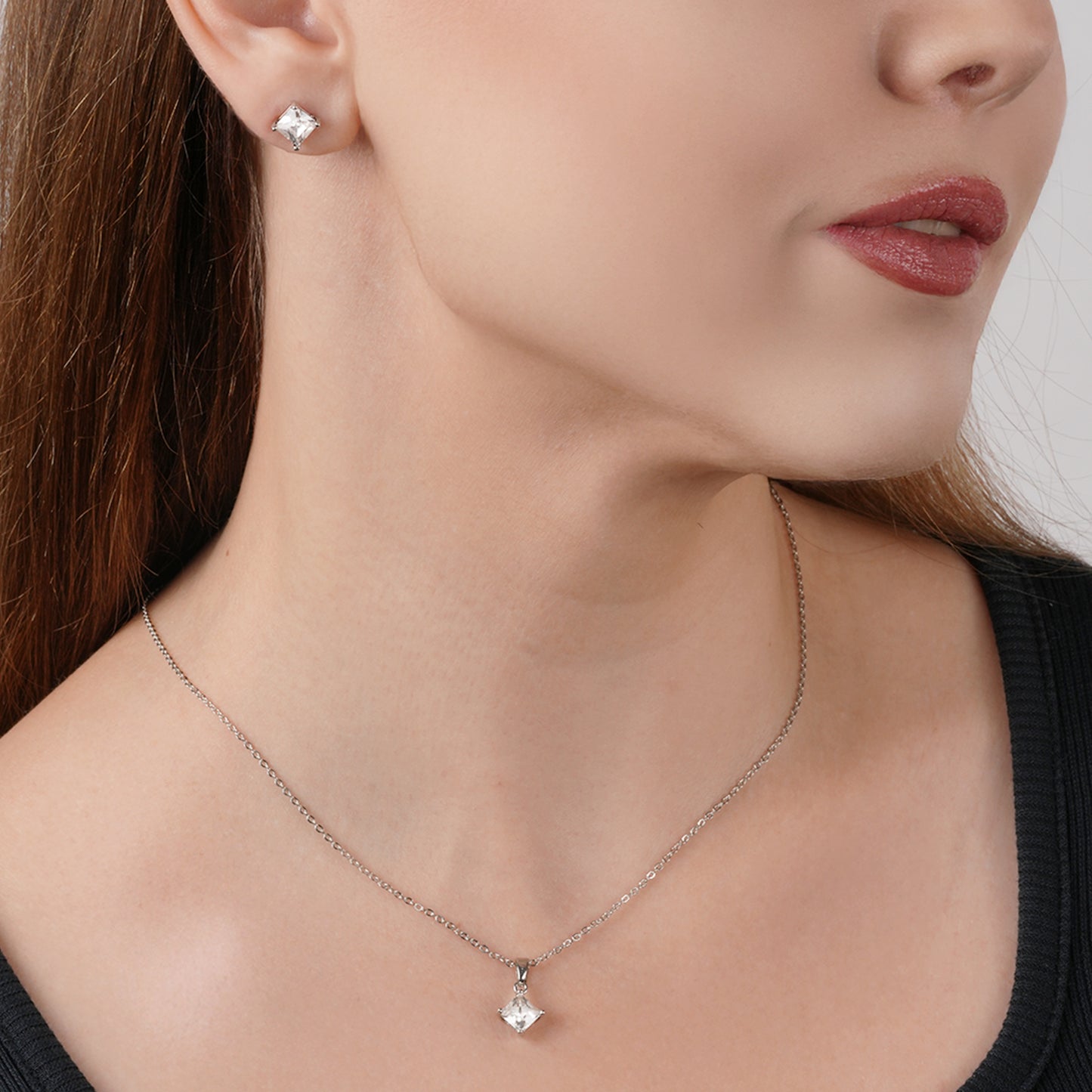 Classic Pendant & Earring Set