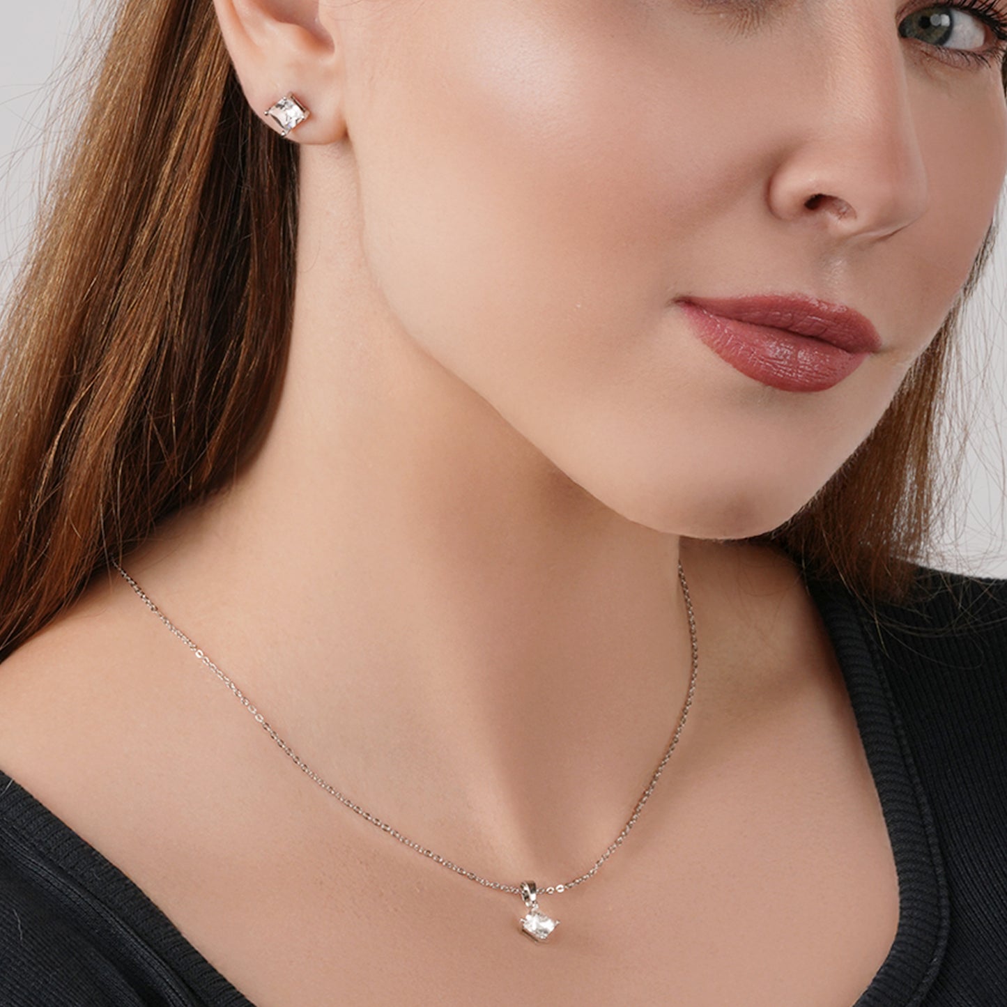 Classic Pendant & Earring Set