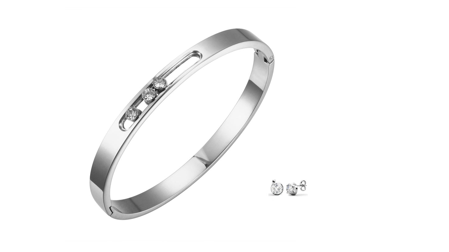 Christmas Cracker Bangle Gift Set.