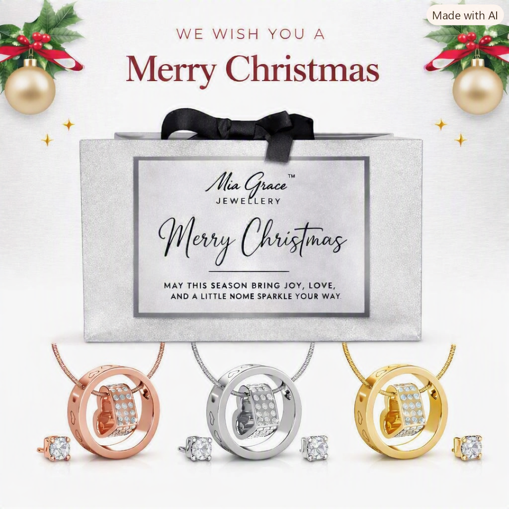 Heart Duo Merry Christmas Gift Set