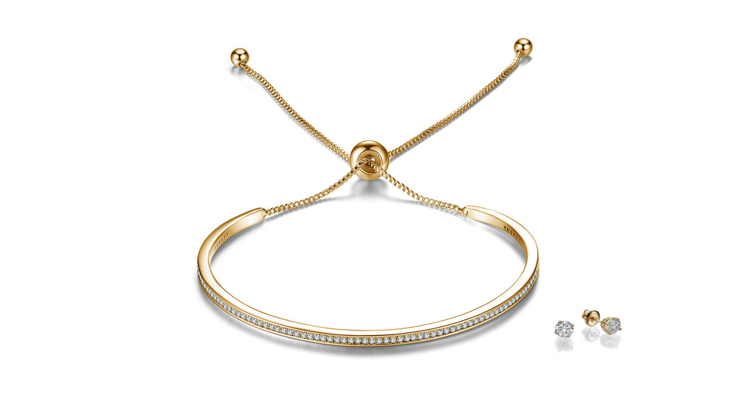 Christmas Cracker Bangle Gift Set.