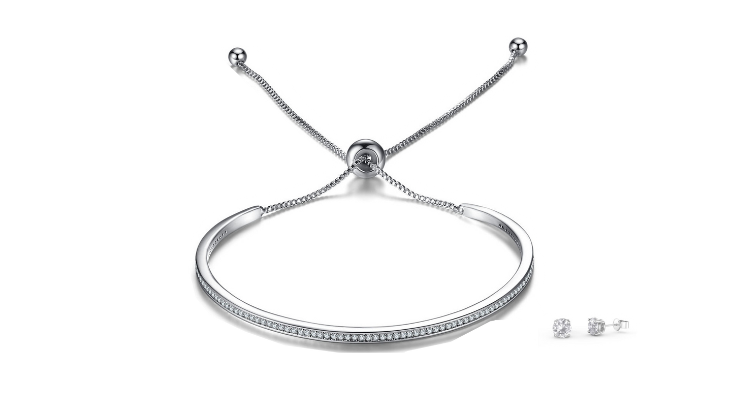 Christmas Cracker Bangle Gift Set.