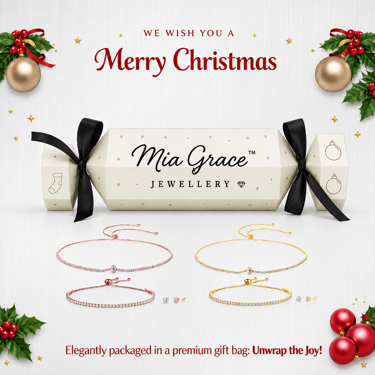 Tri Set Merry Christmas Gift packs