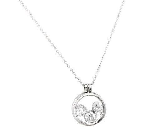 Floating Heart Pendant