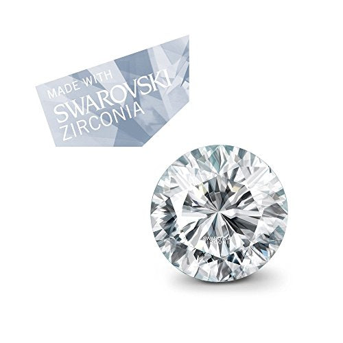 Swarovski® Laser Etched CZ Studs
