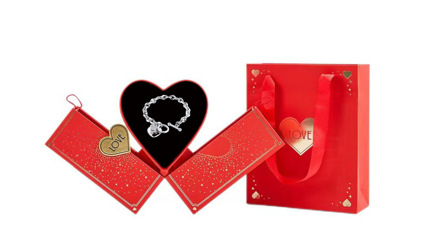 Heart Toggle Bracelet