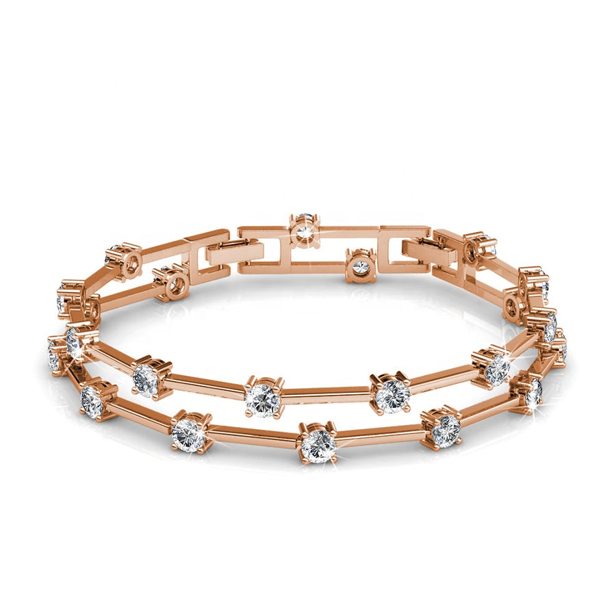 Two Strand Tennis Bracelet