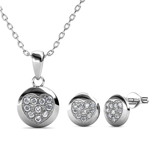 Eclipse Pendant & Earring Set