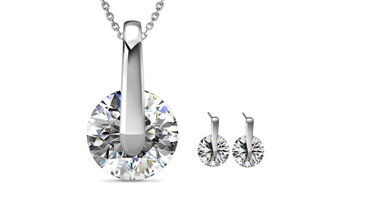 Mira Pendant & Earring Set