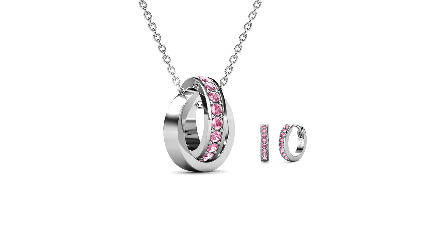 Vela Pendant & Earring Set