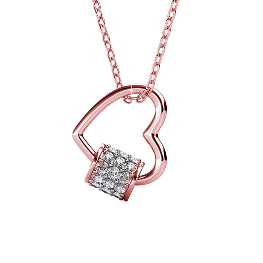 Love Pendant and Earring Set