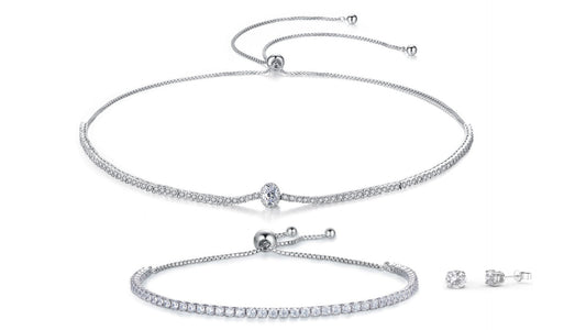 Pave Tri Set