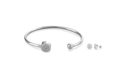 Orb Bangle and Earring Set