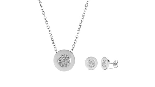 Orb Pendant & Earring Set