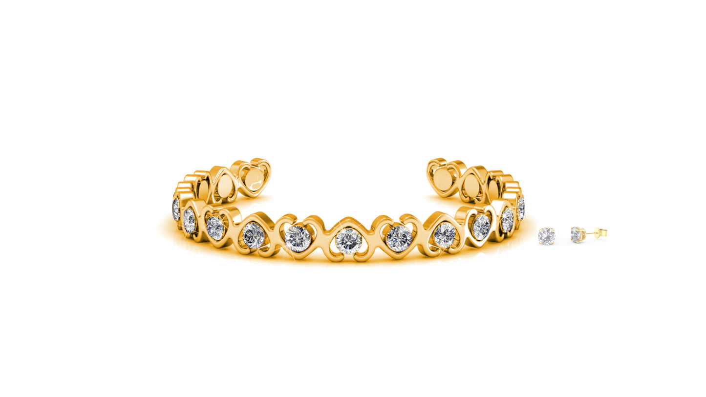 Simply Love Bangle & Earring Set